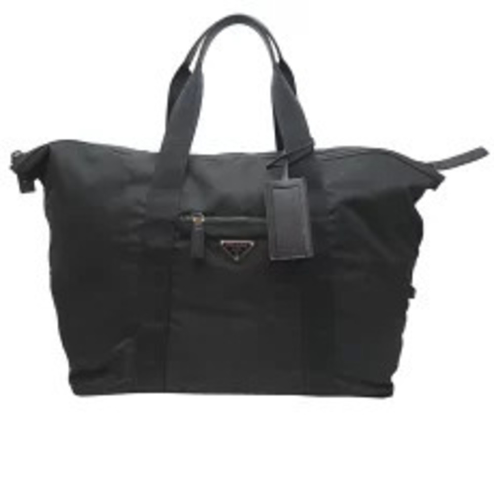 Prada Boston Shoulder Bag Black